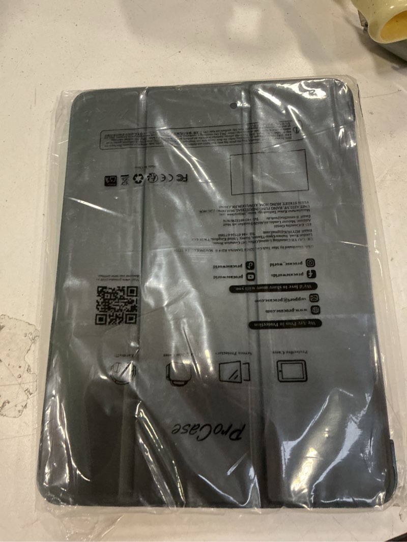 Condition photo showing New/Like New for ProCase Smart Case for iPad Air 11-inch M3 M2 2025 2024/10.9 Air 5th 4th Generation 2022 2020, Protective Cover for Air 5 4 -Black