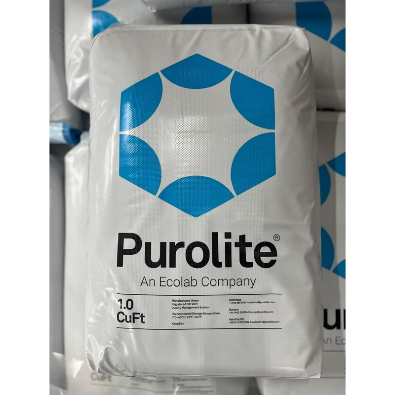 C100E Water Softener Resin, Light to Dark