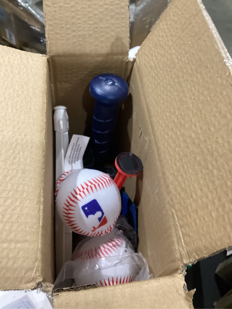 Condition photo showing Good Condition for franklin sports grow-with-me kids baseball batting tee + stand set for youth + toddlers - youth baseball, softball + teeball hitting tee set for boys + girls