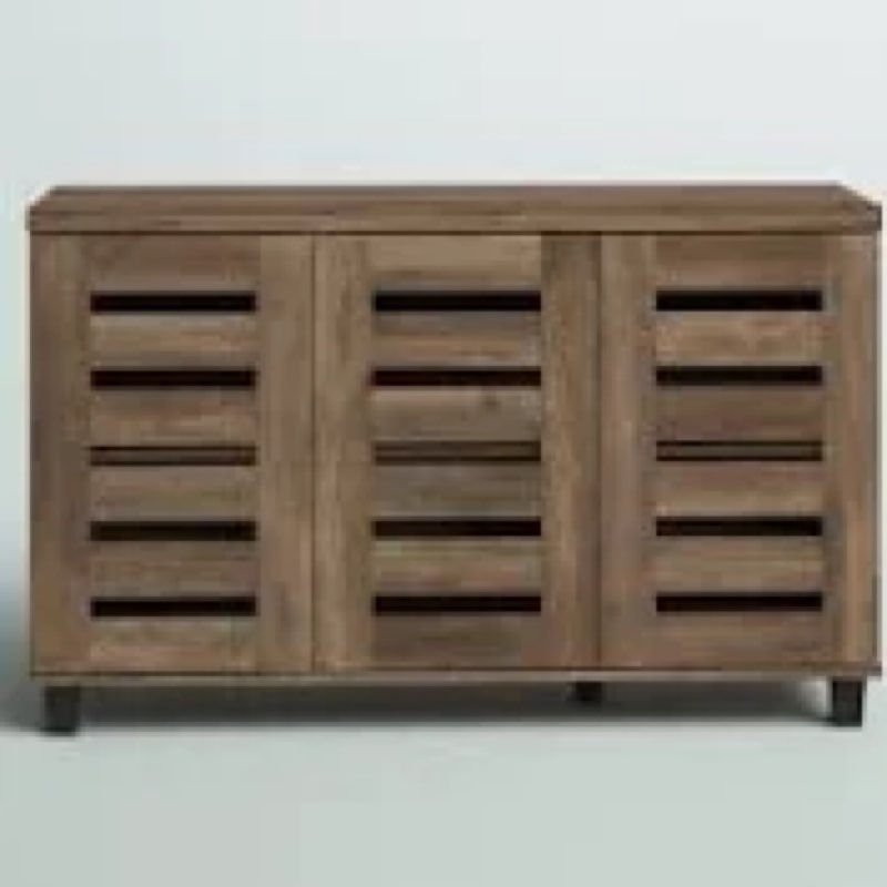 lismore 16 pair shoe storage cabinet