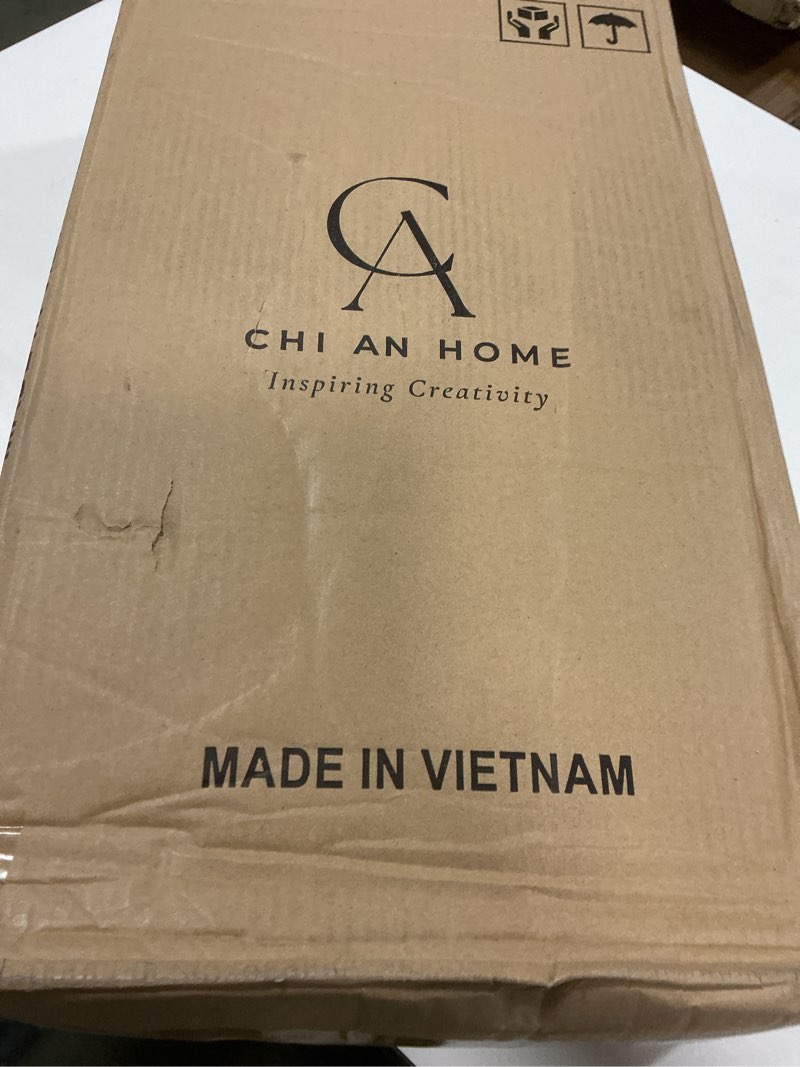 Condition photo showing New/Like New for 13x13x13 Storage Cube Bins Wicker Storage Basket for Cube Shelf, Natural Foldable Square Baskets for Storage, Large Woven Cube Storage Bin with Handle, Baskets for Pantry, Bedroom Set of 4