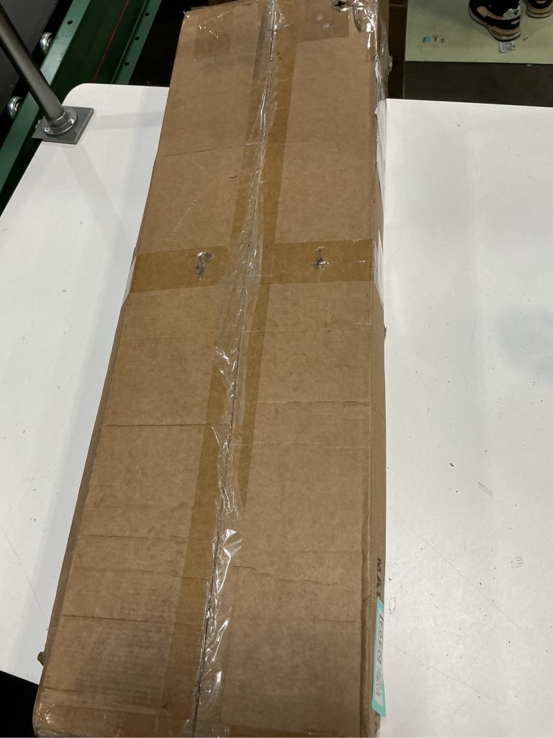 Condition photo showing Good Condition for Black Straight Spring Loaded Mud Flap Hangers Brackets Mudflap Holders Mounts Set 1-1/8" Bolt Spacing 30" Length with Aluminum Reflective Tapes fit for Semi Trucks Trailers, 2 pcs 1-1/8" Steel