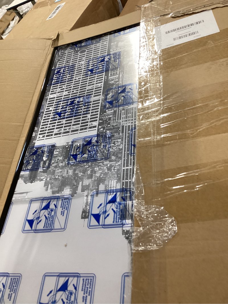 americanflat 16x24 poster frame with polished front cover - slide-in photo frame with buildable mold