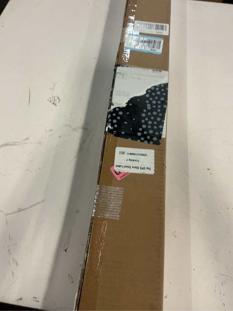 Condition photo showing New/Like New for lazblinds no tools no drill 1" vinyl mini blinds, cordless blinds for windows, light filtering horizontal window blinds & shades, 34 1/2" w x 64" h, cream cordless-cream 34 1/2" w x 64" h