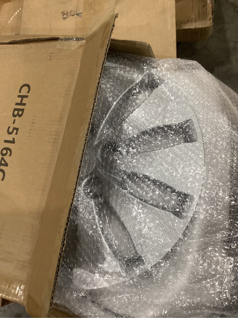 Condition photo showing As Is for simalir to not exact carroxx 16 hubcaps 4 pack