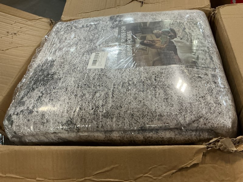 Condition photo showing Good Condition for Tortania Washable 10x14 Area Rug for Living Room: Modern Abstract Neutral Large Soft Thin Rugs - Non