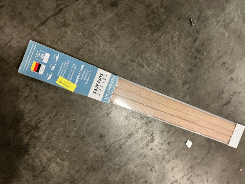 Condition photo showing Good Condition for select surfaces scmkitt0501 3ft x 8 in. laminate flooring molding kit - brown