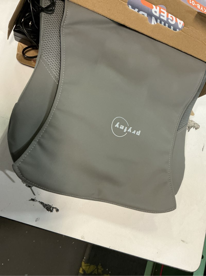 Condition photo showing Good Condition for Back Massager, Rolling Up and Down Back Massager with Heat, Back Massage 4D Kneading for Pain Relief Deep Tissue, Ultrathin Shoulder Massager Gift for Women Men Parents Christmas, Grey