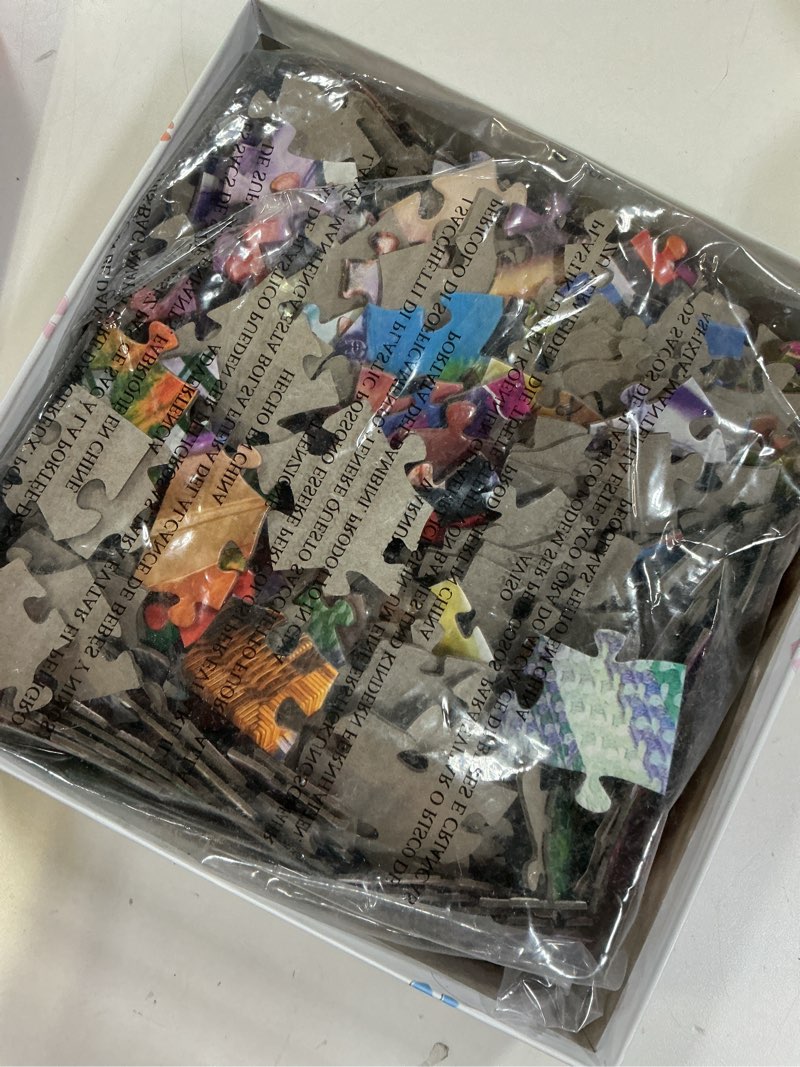 Condition photo showing Good Condition for MasterPieces 300 Piece EZ Grip Jigsaw Puzzle - Glamping Style - 18"x24" - Jigsaw Puzzle with Vibrant Artwork and Durable Pieces - Fun Family Activity, Brain Challenge, and Educational Entertainment