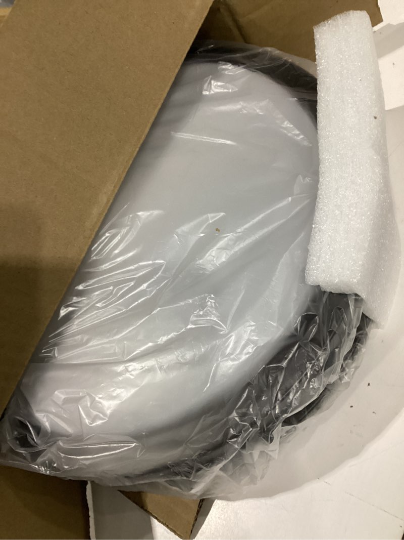 Condition photo showing Good Condition for hykolity 10 inch flush mount led ceiling light fixture,17w,1100lm,5cct | 2700k/3000k/3500k/4000k/5000k adjustable ceiling lights,oil rubbed bronze dimmable lighting for hallway,bathroom,kitchen oil-rubbed bronze 10-inch