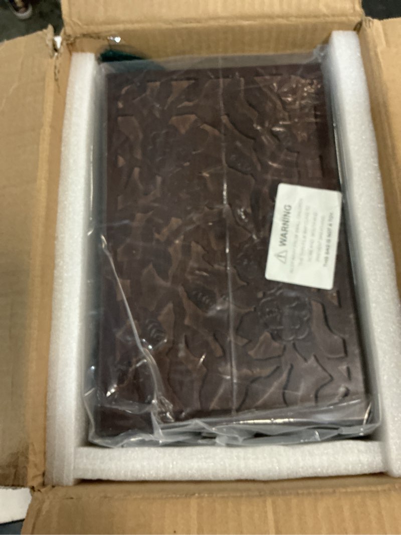 Condition photo showing New/Like New for Xloverise Hand-painted rose Wooden Jewelry Box, 7 Layer Jewelry Organizer, Vintage Wooden Jewelry Boxes for Women,jewelry holder organizer,5 drawer dresser,necklace organizer box with lock 7-layer Hand-drawn