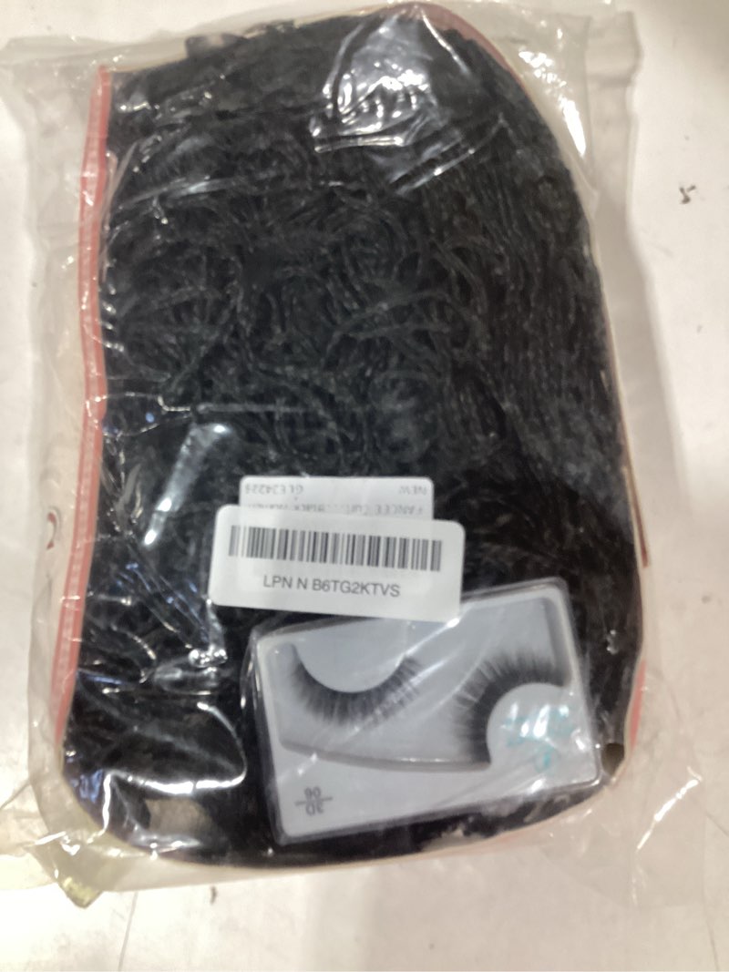 Condition photo showing New/Like New for fancee curly braids bob wig double full lace curly micro box braided bob wig with baby hair pre plucked knotless squrare part mini braid twist locs wig for black women black 12"-boxbraids