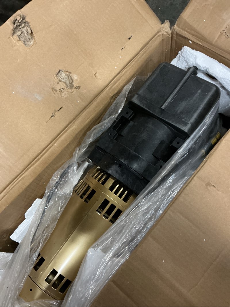 Condition photo showing As Is for 1.5 hp dual speed pool pump compatible with hayward super pool pump for inground swimming pools and spas 220v-230v sp2610x152s w3sp2610x152s