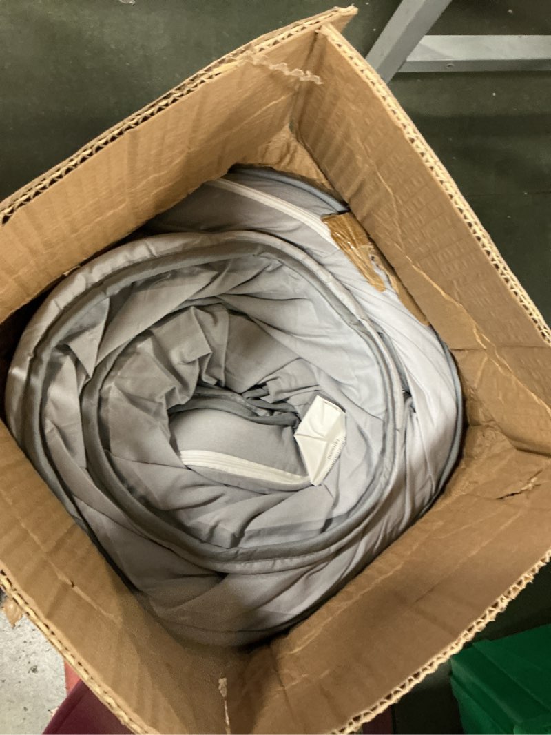 Condition photo showing Good Condition for 4Inch Cot Mattress Topper,Small Single Gel Infused Memory Foam,Machine Washable Pillow Top Cover,Roll Up Floors Mat,Portable Folding Sleep Pad(72 X 24“) Small Single:72"x24" Standard Cover