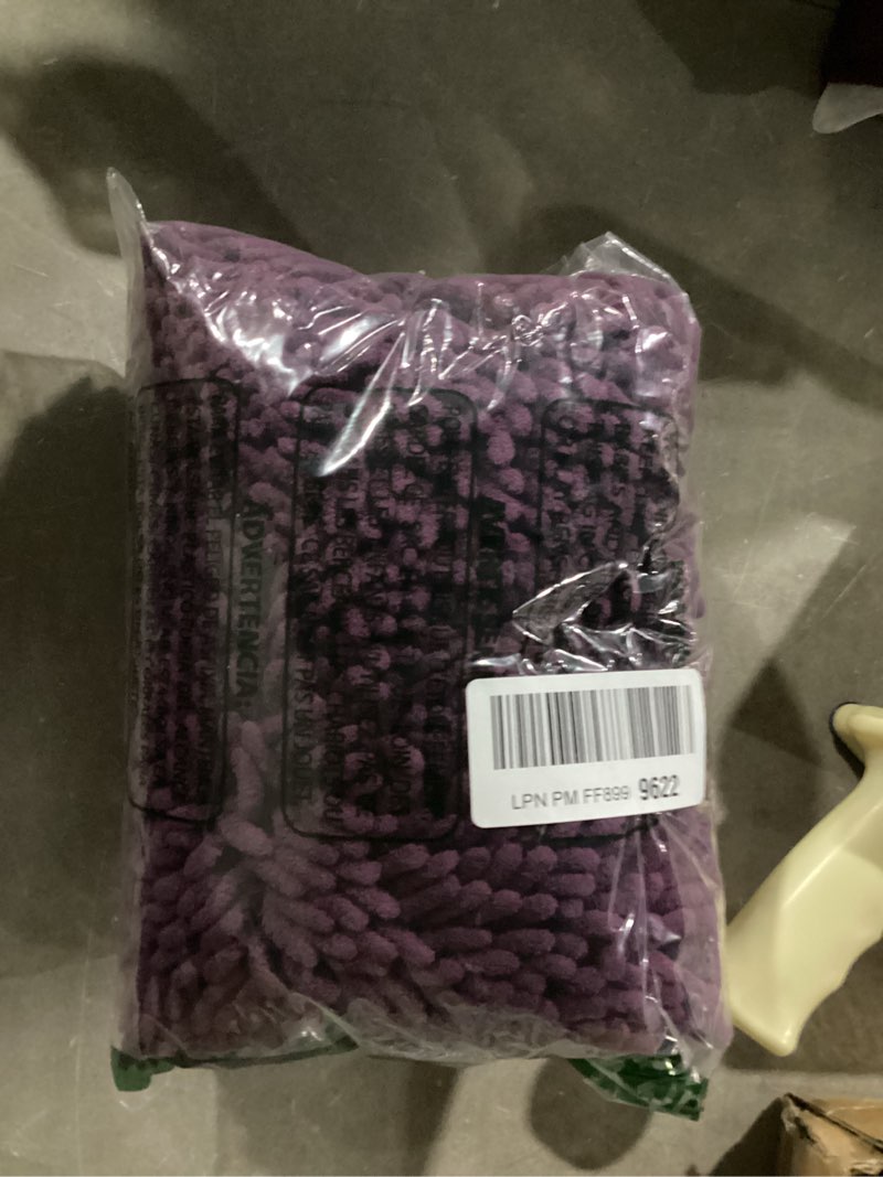 Condition photo showing Good Condition for MAYSHINE Plush Shaggy Standard Toilet Seat Lid Cover (Plum) | Fuzzy Chenille Microfiber, Fluffy Soft Absorbent - Machine Washable Cushion | No More Cold or Wet Seats