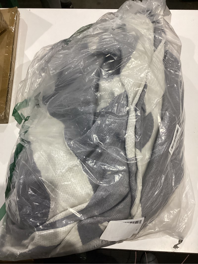 Condition photo showing Good Condition for MYSKY HOME Couch Cover for 3 Cushion Sofa, Super Soft Boho Couch Covers for Dogs Washable, Jacquard Sofa Slipcover Furniture Protector for Living Room, 91" x 150", Grey Curve 91" x 150" 1# Grey Curve