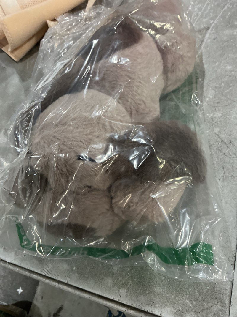 Condition photo showing As Is for beverlyshark beverly shark puppy heartbeat toy dog anxiety relief calming aid puppy heartbeat stuffed animal behavioral training sleep aid comfort soother plush toy for puppies cats brown