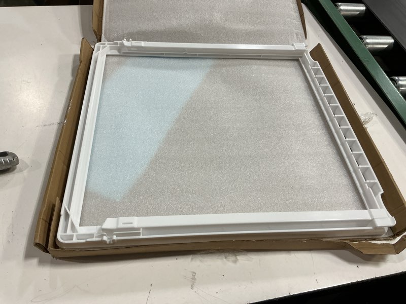 Condition photo showing Good Condition for upgraded 241969501 shelf frame without glass refrigerator compatible with fri.gi.daire shelf replacement parts lfss2612tf0 fghs2631pf4a ffss2615ts0 lfss2612tf4 ap4433007 eap2363832 by ami parts