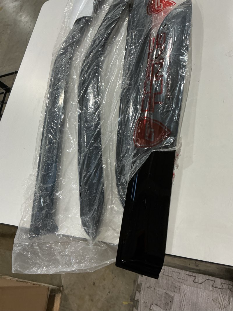 Condition photo showing Good Condition for ct rain guards for e w124 1984-1995, tape-on window visors, dark smoke, 4 pcs/set, full size, acrylic plastic, improved ventilation, warranty & support