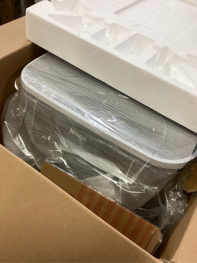 Condition photo showing Good Condition for Ninja DZ201 Foodi 8 Quart 6-in-1 DualZone 2-Basket Air Fryer with 2 Independent Frying Baskets, Match Cook & Smart Finish to Roast, Broil, Dehydrate & More for Quick, Easy Meals, Grey