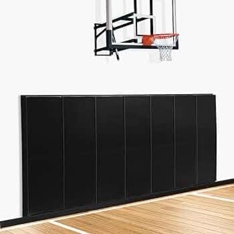 ybaymy 2" Thick Wall Padding, Wall Pads for Gym Basketball Court Garage Wall Mount Protector, Anti C