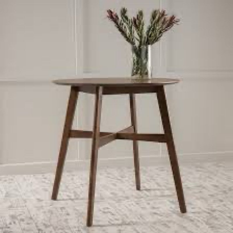 walnut counter table (chairs not included)