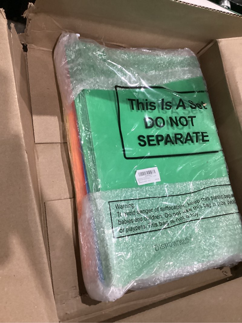 Condition photo showing New/Like New for 11 x 17 Extra Large Hanging File Folders for Filing Cabinet Organizer Heavy Duty Expanding Hang Folders 1/5 Cut Adjustable Clear Plastic Tabs Includes Rod(Mixed Color,30 Pack) 30 Mixed Color