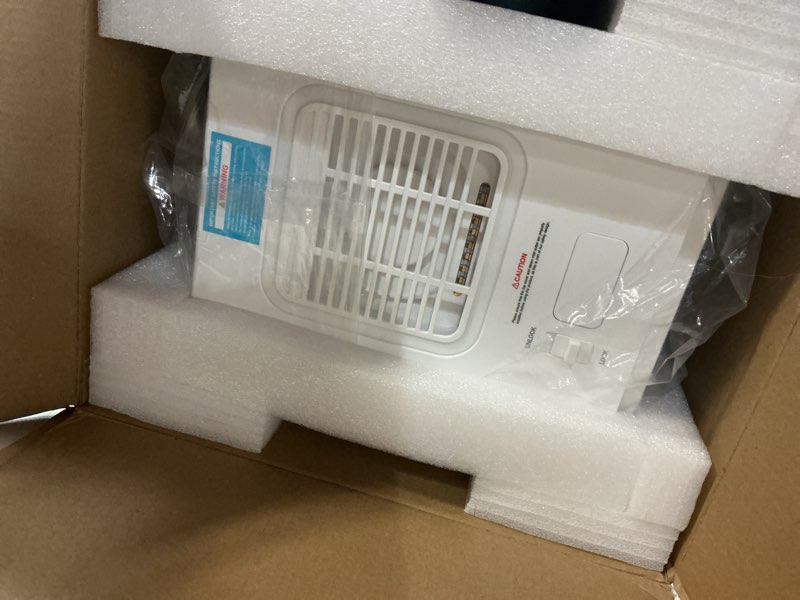 Condition photo showing Good Condition for 6l stainless steel warm mist humidifier with easy clean and warm steam function, healthy air mist humidifiers for bedroom living room, with sleep mode and auto-off setting 6lwhite