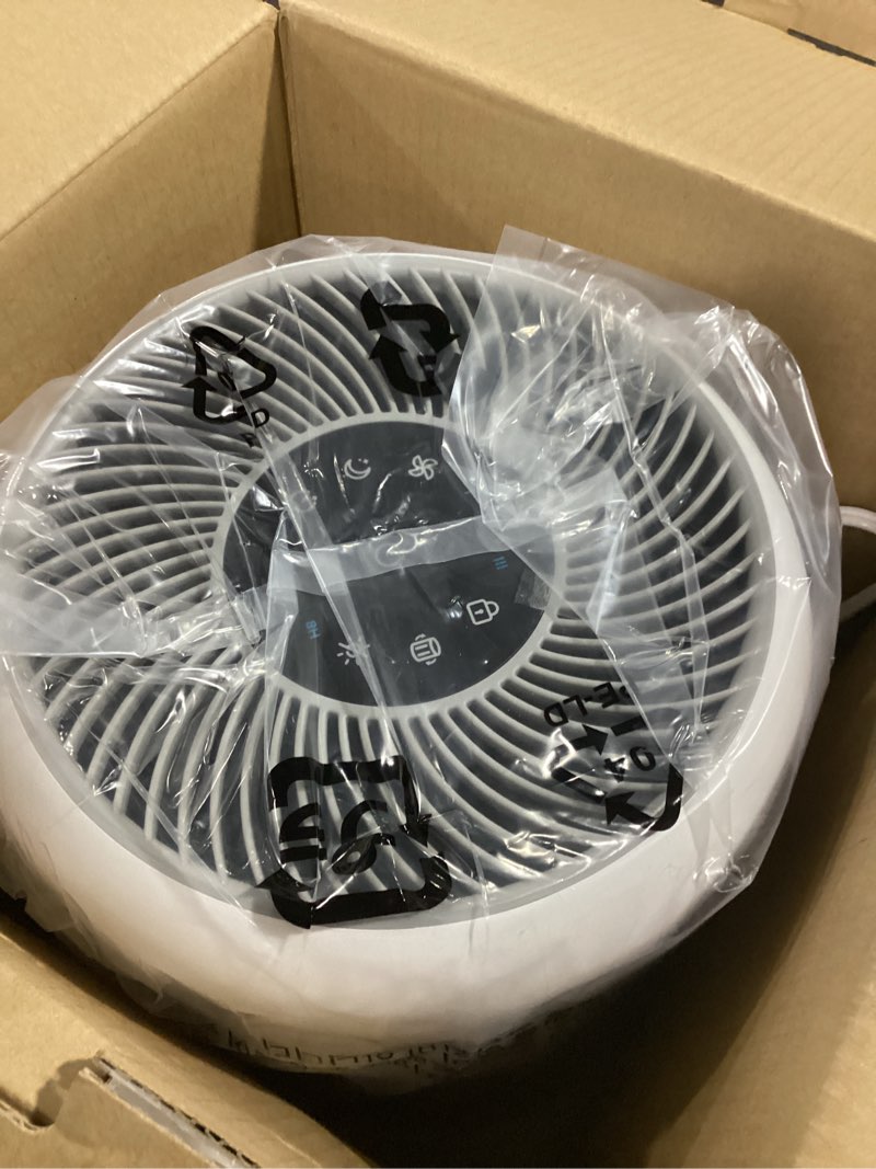 Condition photo showing New/Like New for levoit air purifier for home allergies pet hair in bedroom, covers up to 1073 ft² by 56w high torque motor, aham verifide, 3-in-1 filter with hepa sleep mode, remove dust smoke odor, core300-p, white