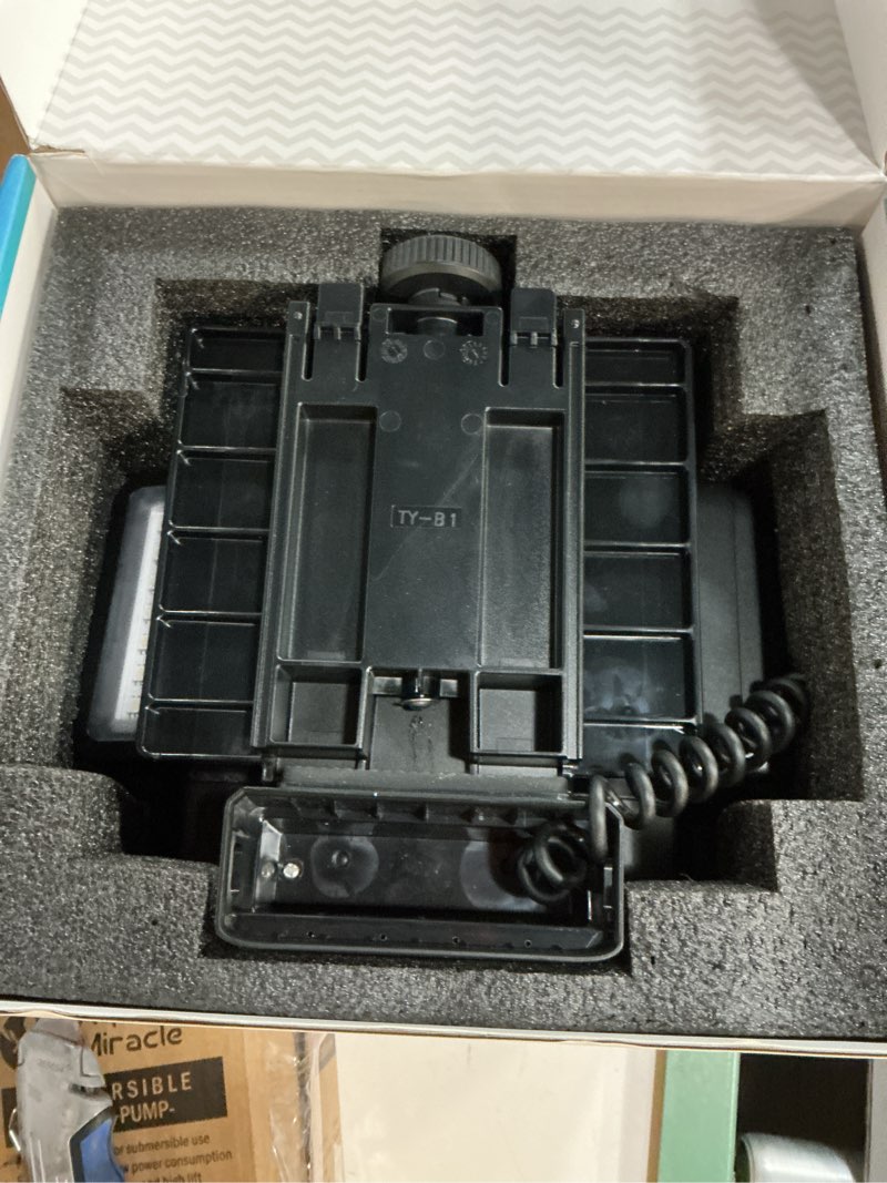 Condition photo showing New/Like New for solar pool lights for inground & above ground pool, 10-color 4-mode led pool lights, underwater swimming pool lights with timer, submersible pool lights with remote, waterproof design (black, 1 pack)