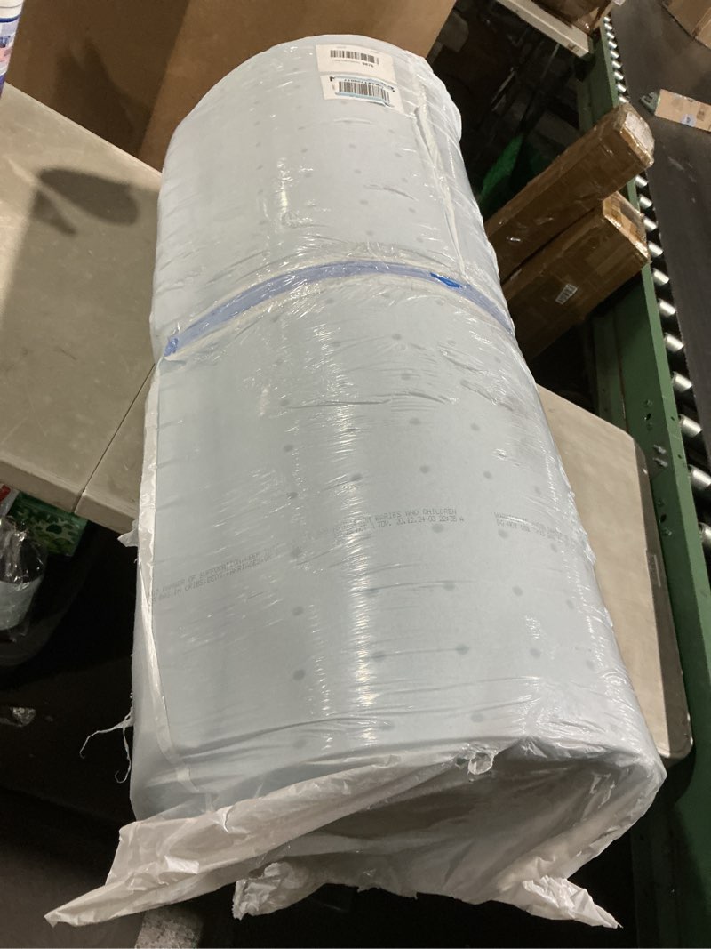 Condition photo showing As Is for best price mattress 3 inch ventilated memory foam mattress topper, cooling gel infusion, certipur-us certified, dorm essentials, twin xl twin xl 3 inch