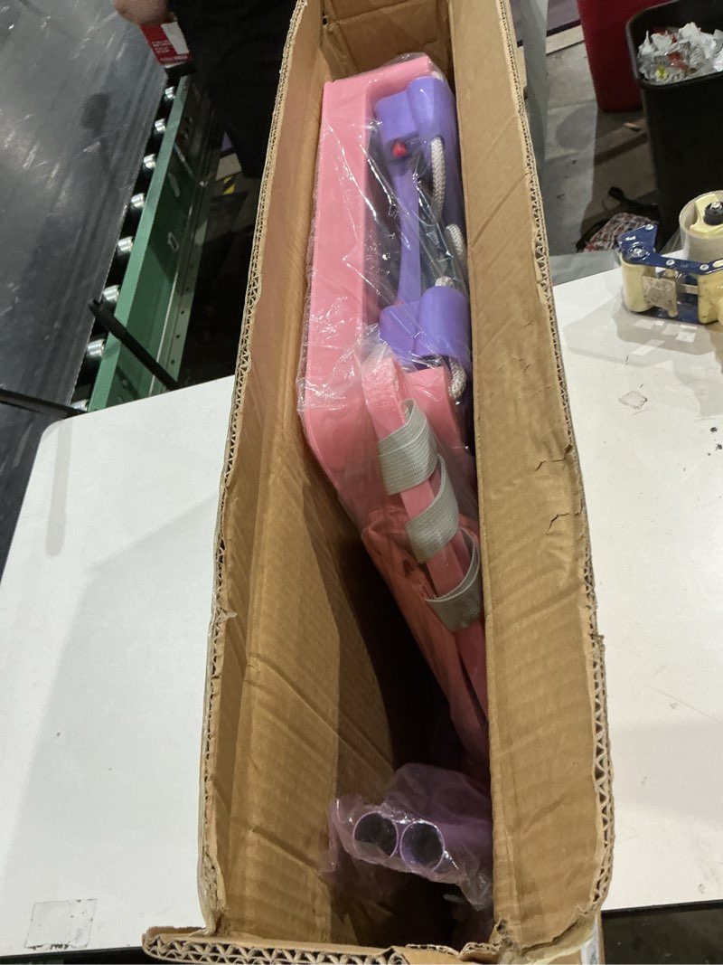 Condition photo showing Good Condition for foldable toddler swing set and baby jumper, indoor & outdoor use, baby bouncer jumper, safe and durable swing set for backyard ?pink?