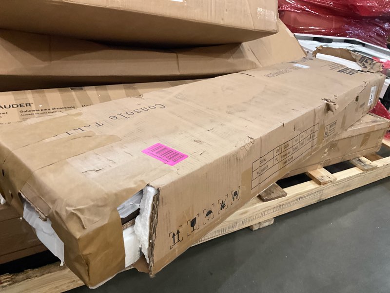 Condition photo showing As Is for Console table