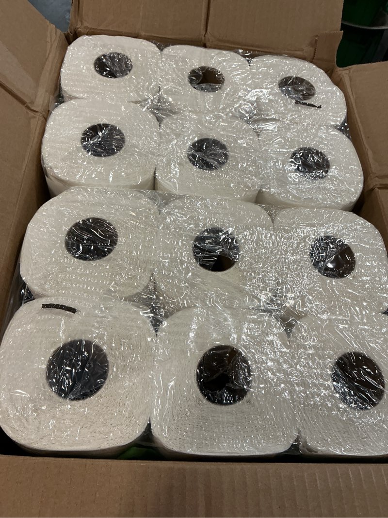Condition photo showing New/Like New for seventh generation toilet paper recycled bath tissue 4-pack 100% recycled paper 2-ply without chlorine bleach 12 rolls 12 count (pack of 4)