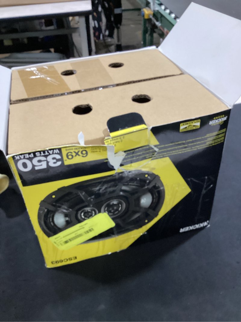 Condition photo showing Good Condition for kicker esc693 6x9-inch (160x230mm) 3-way speakers, 4-ohm (pair)