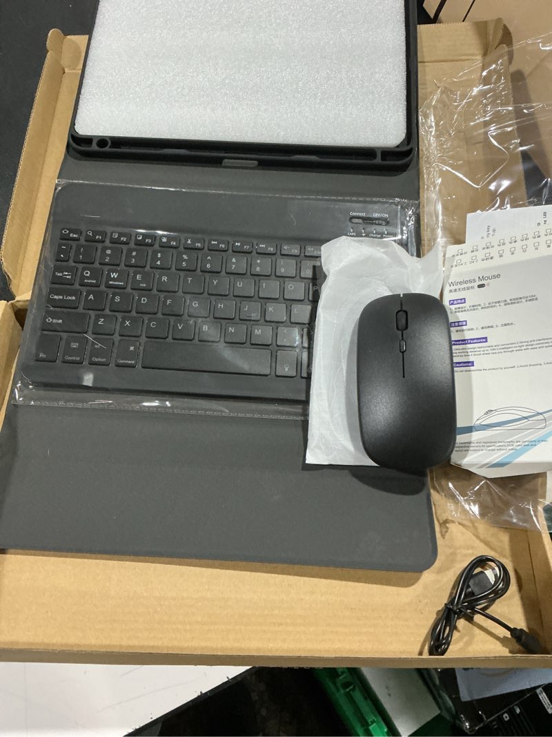 Condition photo showing Good Condition for keyboard case for samsung galaxy tab s11 sm-x730, sm-x736, sm-x736b - 7 colors backlit keyboard cover and mouse (black)