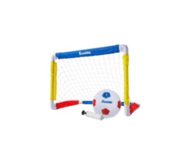franklin sports kids 24 x 16 soccer goal with ball and pump