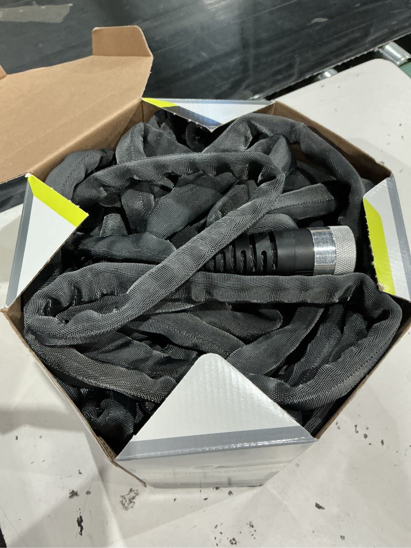 Condition photo showing As Is for teknor apex zero-g 5/8 in. d x 100 ft. l heavy duty commercial grade garden hose