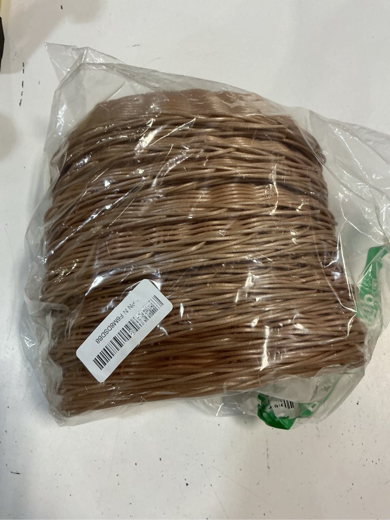 Condition photo showing Good Condition for new star foodservice oval hand woven food serving baskets, 9.5 x 6.5 x 2.75 inch, polypropylene, set of 12, natural natural (oval) 9.5" x 6.5" x 2.75"