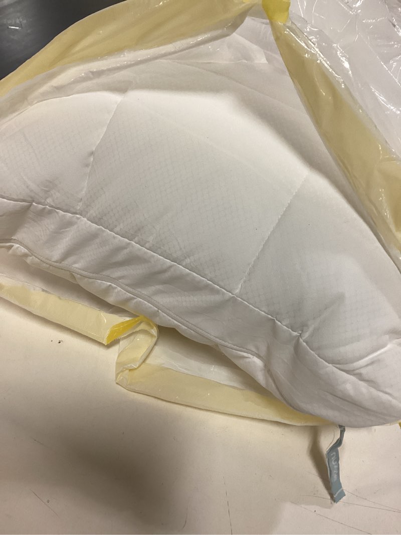 Condition photo showing As Is for Nuzzle Cooling Adjustable Pillow for Side Sleepers, Luxury Standard Size Bed Pillow Hotel Collection - Best Adjust Height Soft Firm Pillow for Back, Stomach or Side Sleepers - Home Gifts