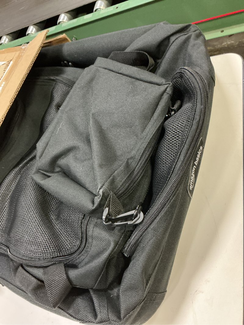 Condition photo showing Good Condition for Amazon Basics Folding Portable Soft Pet Dog Crate Carrier Kennel, 26.2"L x 17.8"W x 18.1"H, Black BLACK 26.2"L x 17.8"W x 18.1"H