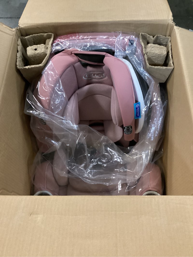 Condition photo showing Good Condition for graco® 4ever dlx 4 in 1 car seat | infant to toddler car seat, maven, adaptable for 10 years of use, size: 20x21.5x24 inch maven 2.0 4-in-1 dlx