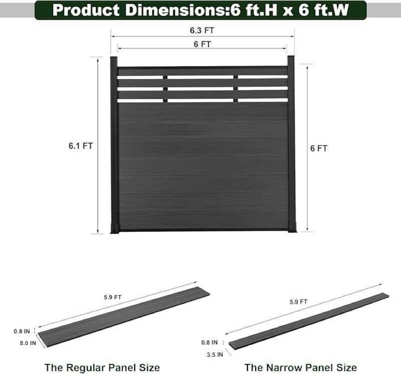 Mondaria Poste de puerta en el suelo de 8 pies, compatible con todos los modelos de puerta de valla compuesta individual y doble de Mondaria (2 postes)Mondaria Poste de puerta en el suelo de 8 pies, compatible con todos los modelos de puerta de valla compuesta individual y doble de Mondaria (2 postes)