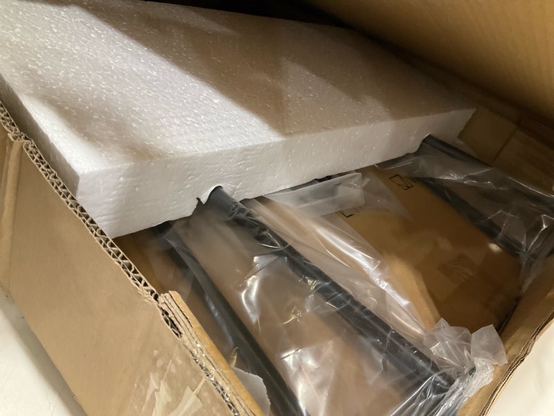 fun memories round coffee table - elm wood nesting table with metal legs & non slip feet base - rust