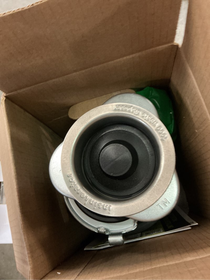 Condition photo showing As Is for insinkerator badger 5xl 1/2-hp disposer w/cord