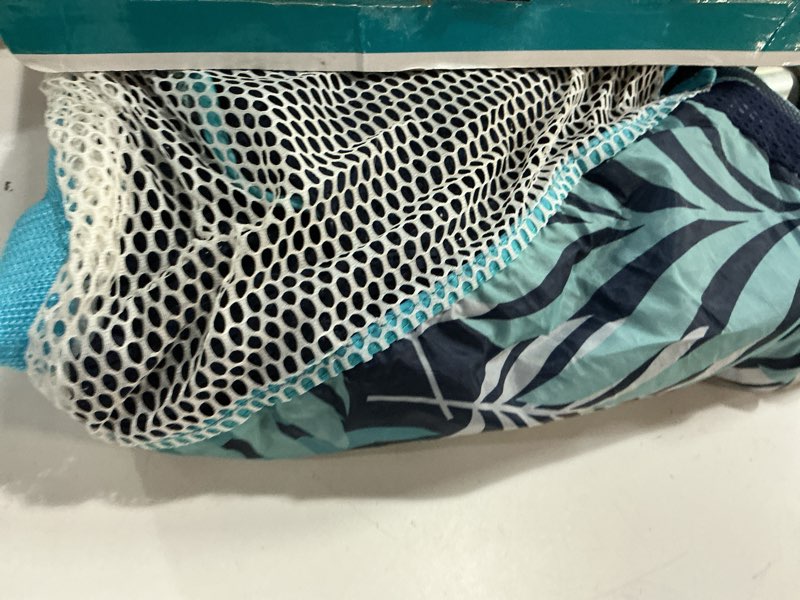 Condition photo showing As Is for Aqua Pool Chair Float for Adults – Zero Gravity Pool Floats – Multiple Colors/Shapes/Styles – for Adults and Kids Floating Zero Gravity Pool Chair Blue Fern