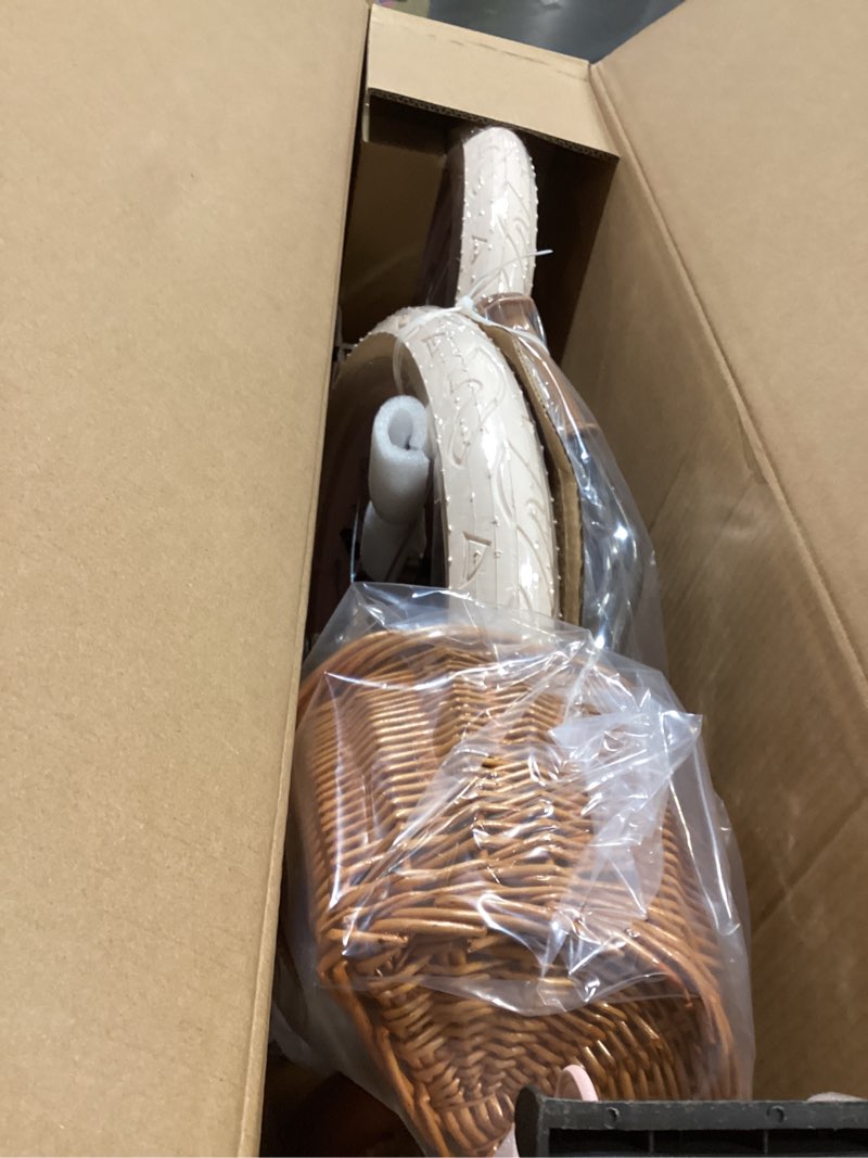 Condition photo showing New/Like New for ACEGER Girls Bike with Basket, Kids Bicycle for 3-13 Years, Included Coaster Brake & Caliper Brake, 14 16 18 Inch with Training Wheels, 20 24 26 Inch with Kickstand but no Training Wheels Pink 14 Inch With Training Wheels