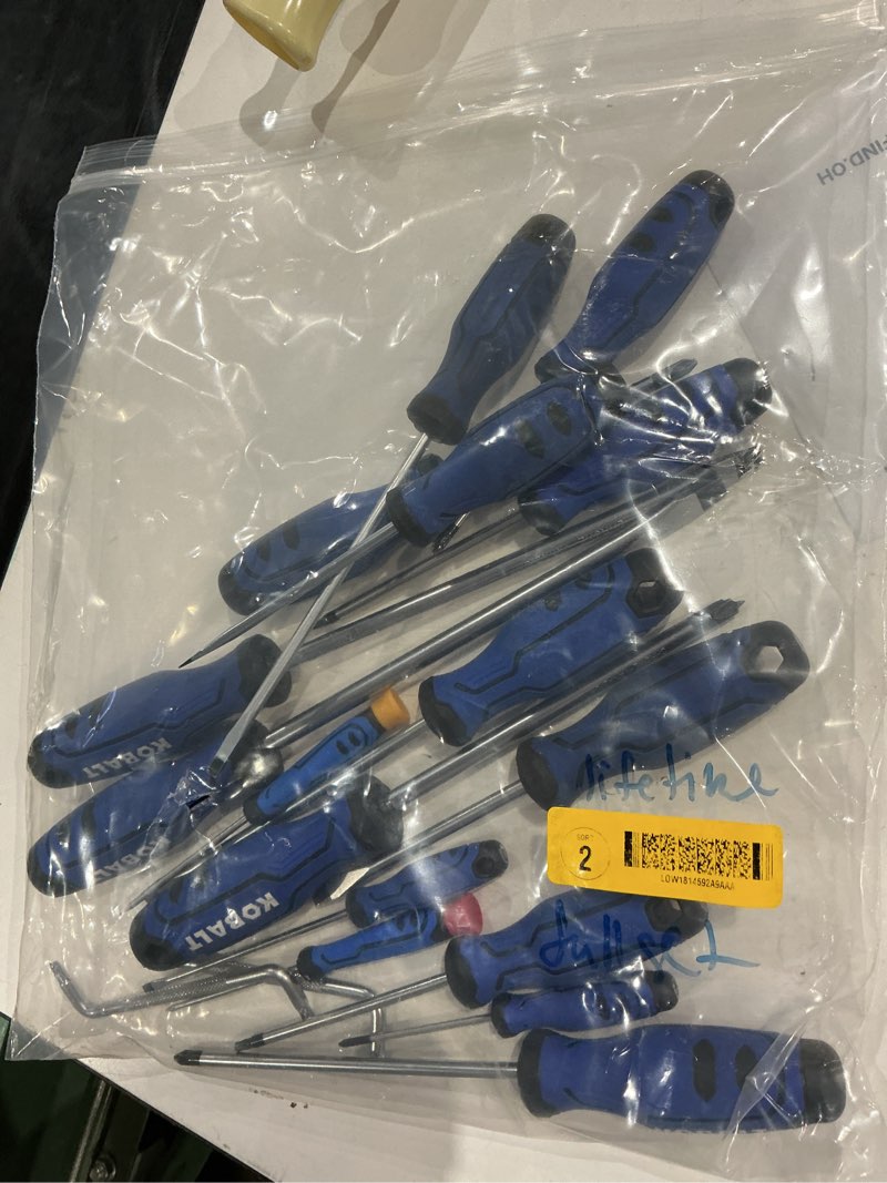 Kobalt 18 -Piece 8-in Magnetic Screwdriver Set