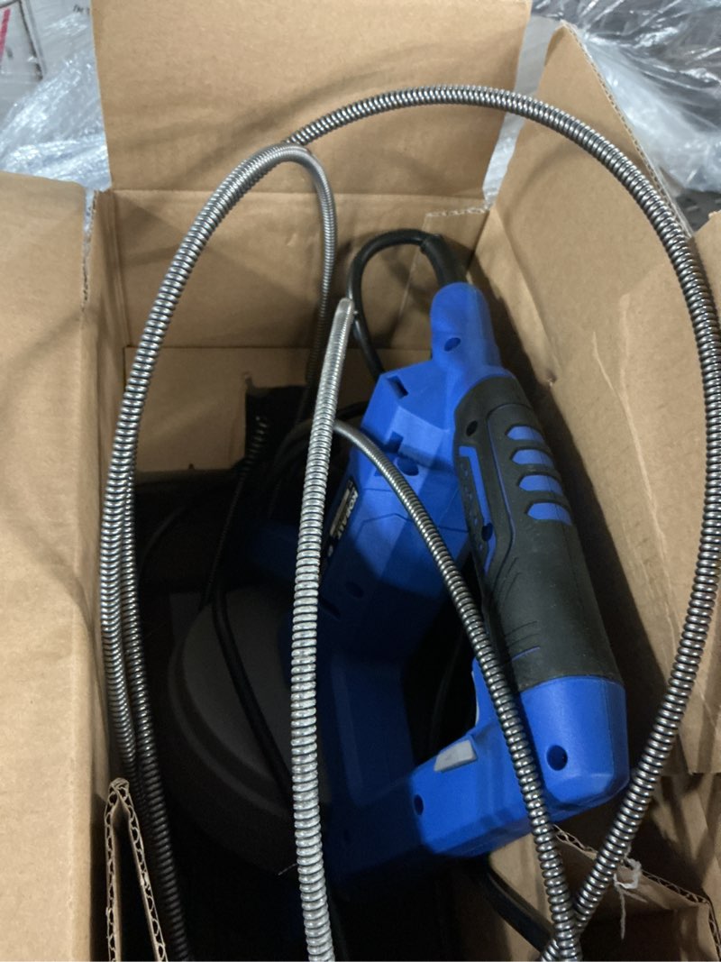 Condition photo showing As Is for kobalt 1/4-in dia x 25-ft l music wire corded machine augers