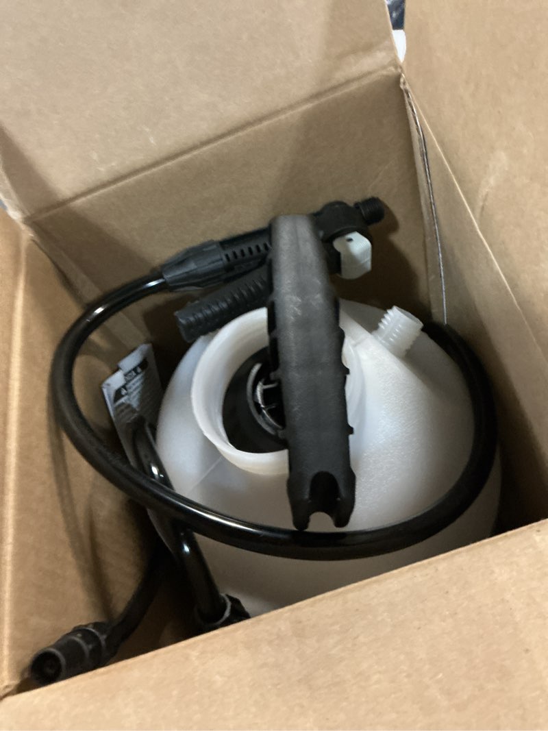 Condition photo showing As Is for chapin homegardener 16334 1-gallon multi-purpose lawn & garden sprayer